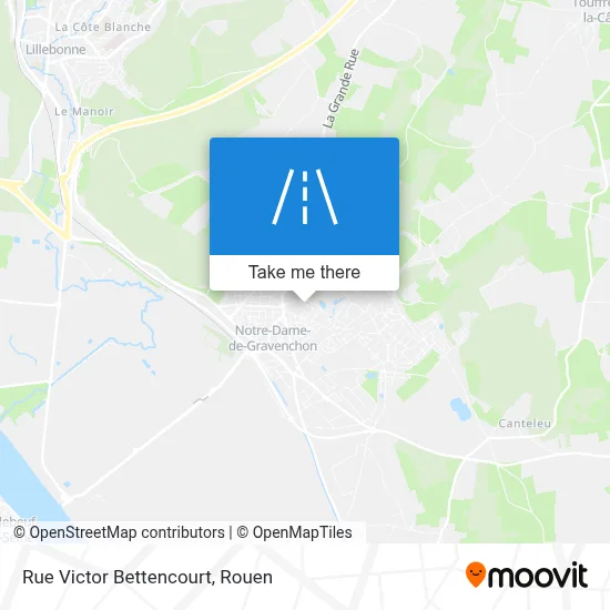 Rue Victor Bettencourt map