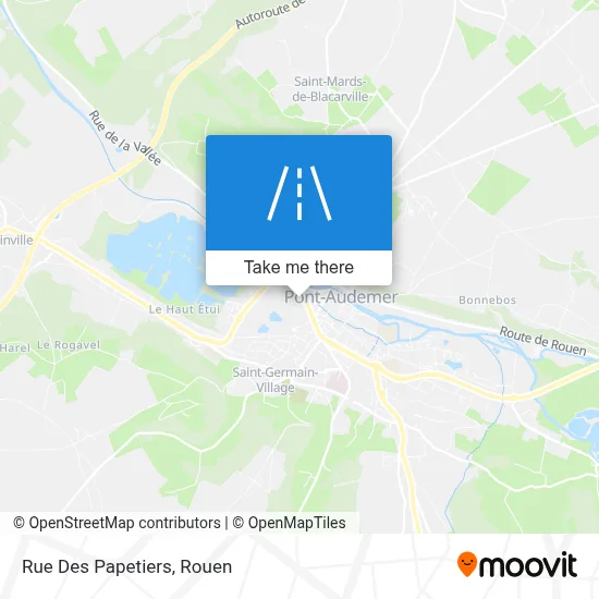 Rue Des Papetiers map