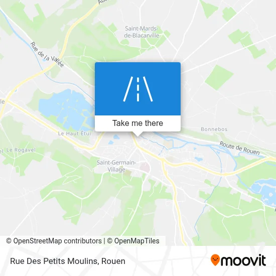 Rue Des Petits Moulins map