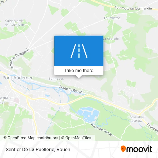 Sentier De La Ruellerie map