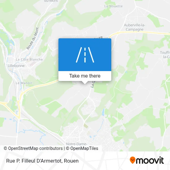 Rue P. Filleul D'Armertot map