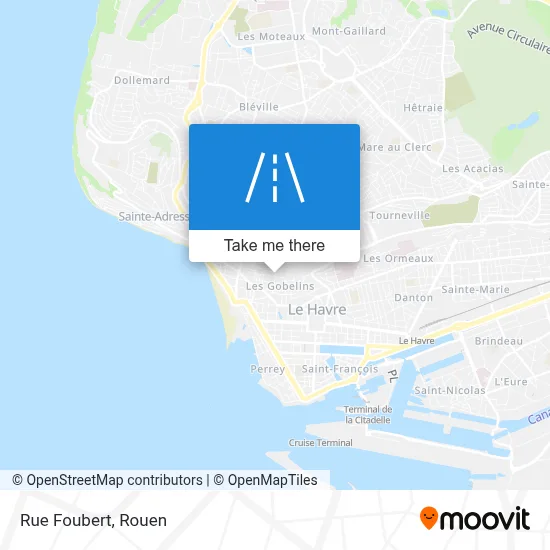 Rue Foubert map