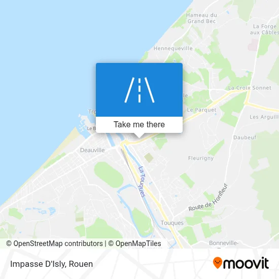 Mapa Impasse D'Isly