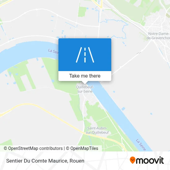 Sentier Du Comte Maurice map