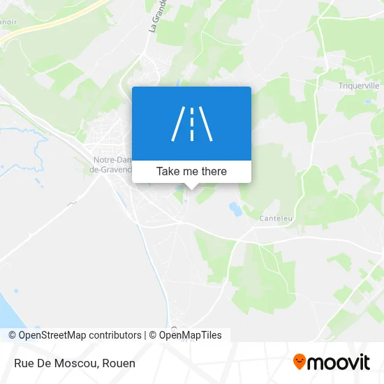 Rue De Moscou map