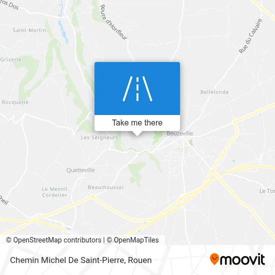 Chemin Michel De Saint-Pierre map
