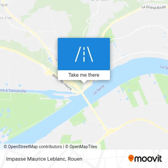 Impasse Maurice Leblanc map