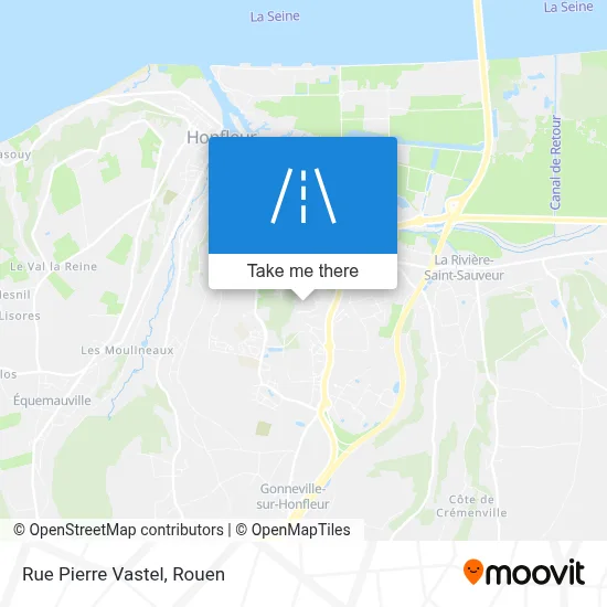 Rue Pierre Vastel map