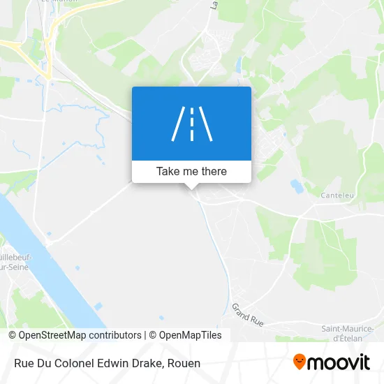 Rue Du Colonel Edwin Drake map