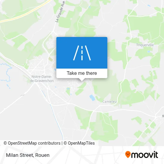 Rue De Milan map
