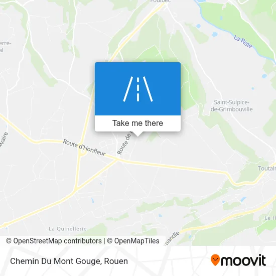 Chemin Du Mont Gouge map