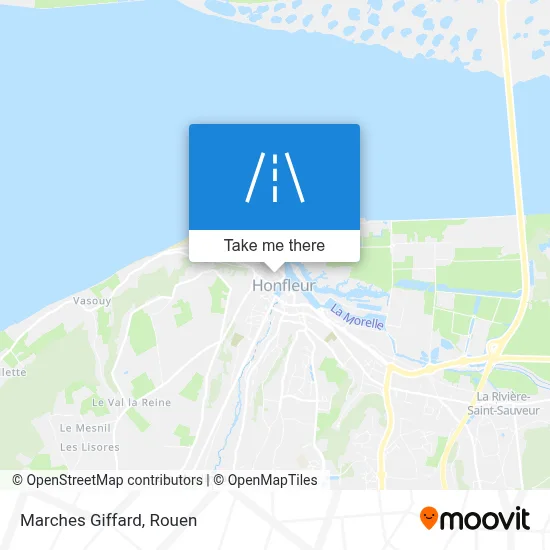 Marches Giffard map
