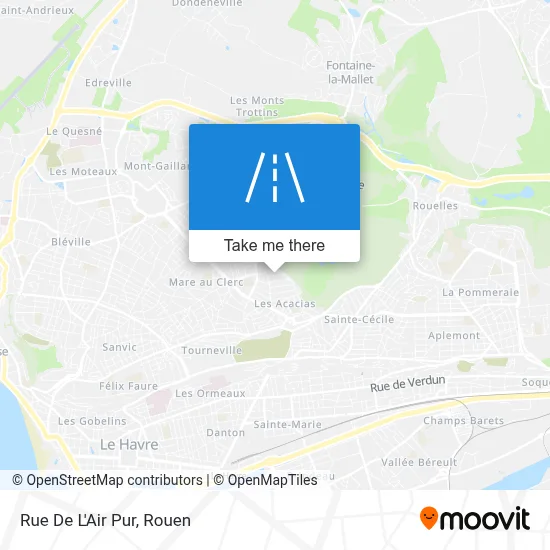 Rue De L'Air Pur map