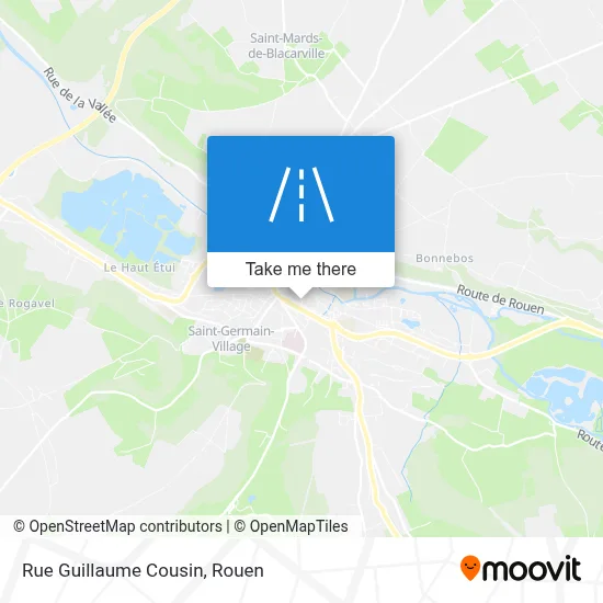 Rue Guillaume Cousin map