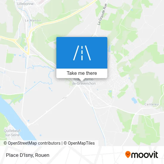 Place D'Isny map