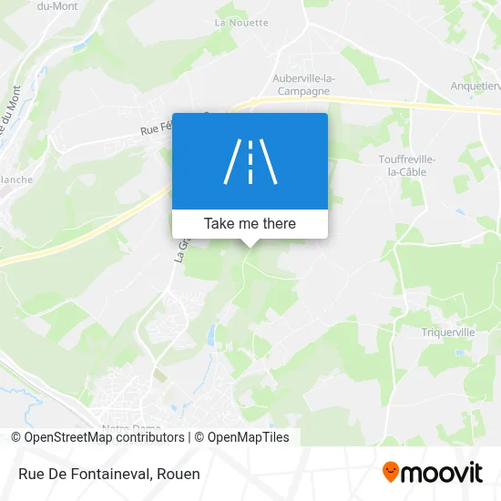 Rue De Fontaineval map