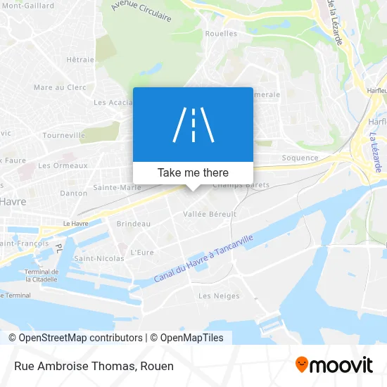 Rue Ambroise Thomas map
