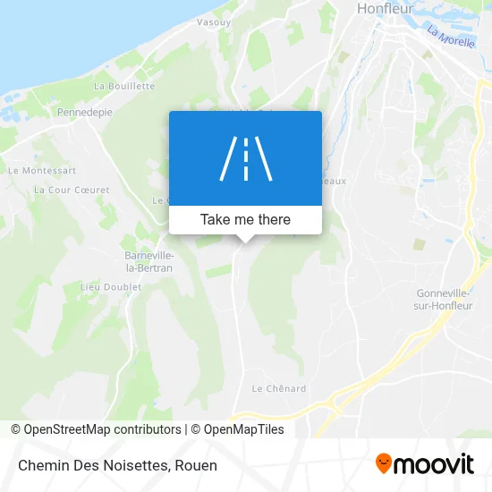 Chemin Des Noisettes map