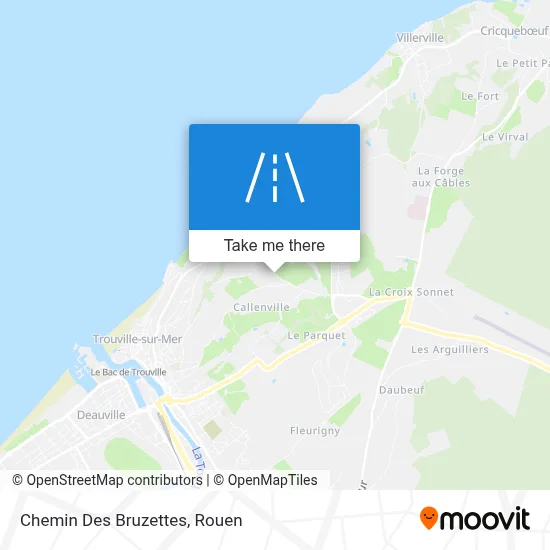 Chemin Des Bruzettes map