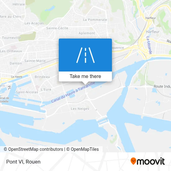 Mapa Pont VI