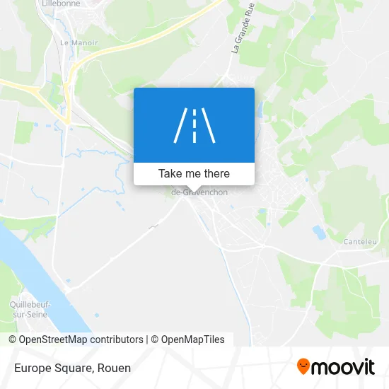Carrefour De L'Europe map
