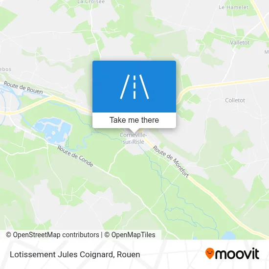 Lotissement Jules Coignard map