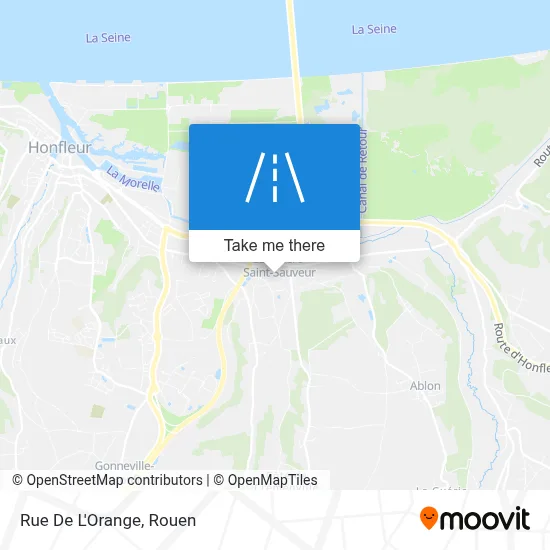 Rue De L'Orange map