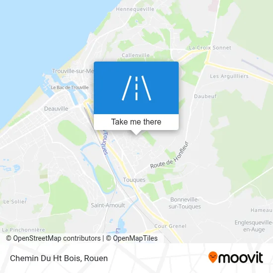Chemin Du Ht Bois map
