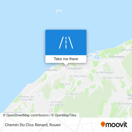Chemin Du Clos Renard map