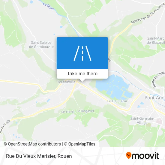 Rue Du Vieux Merisier map