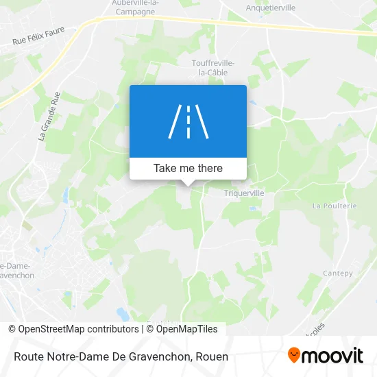 Route Notre-Dame De Gravenchon map