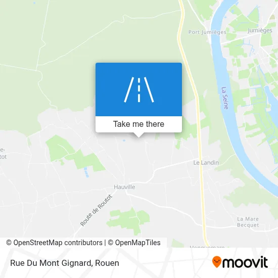 Rue Du Mont Gignard map