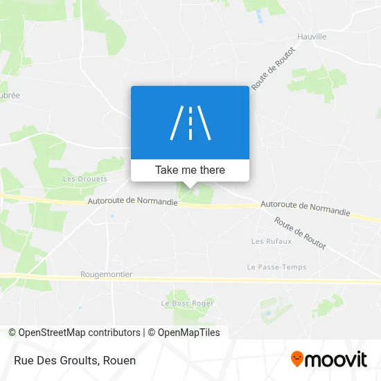 Rue Des Groults map