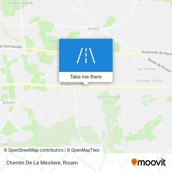 Chemin De La Mesliere map