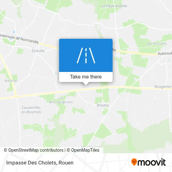 Mapa Impasse Des Cholets