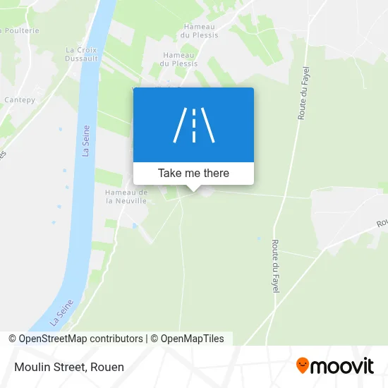 Mapa Rue Du Moulin