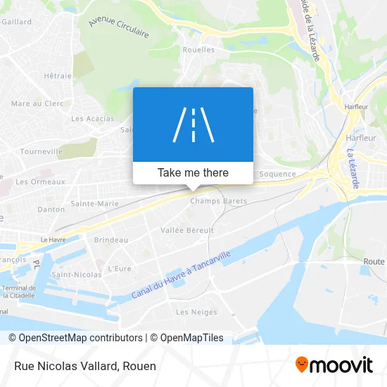 Rue Nicolas Vallard map