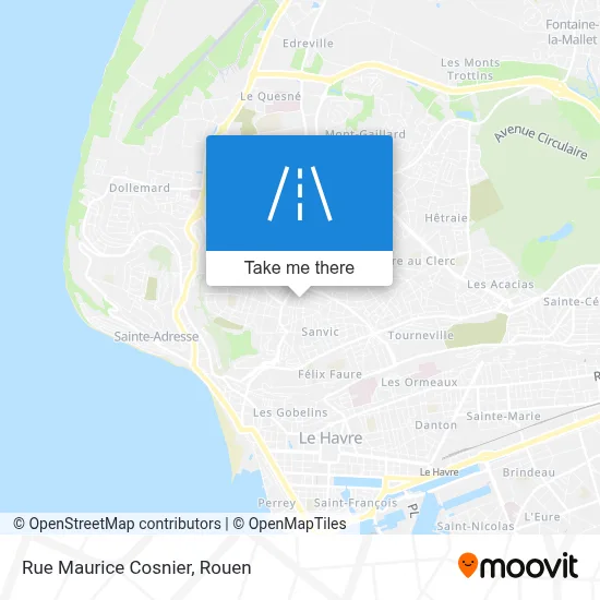 Rue Maurice Cosnier map