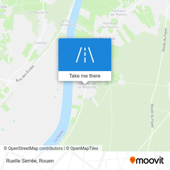 Ruelle Serrée map