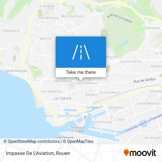 Impasse De L'Aviation map