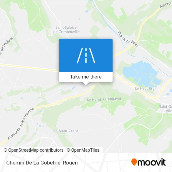 Chemin De La Gobetrie map