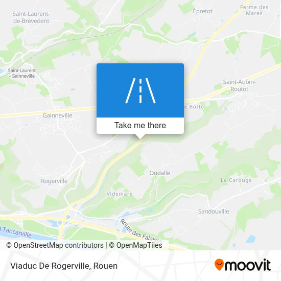 Viaduc De Rogerville map