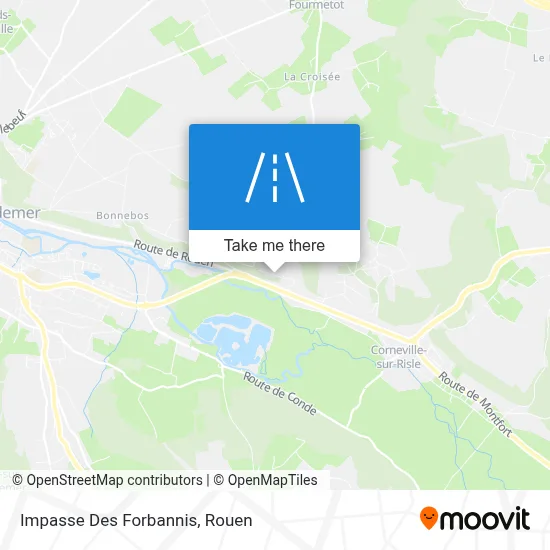 Impasse Des Forbannis map