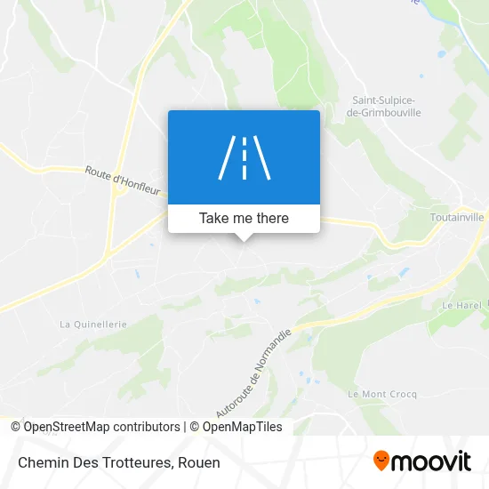 Chemin Des Trotteures map