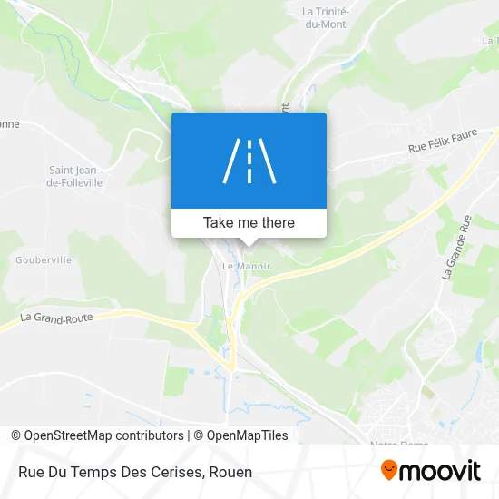 Mapa Rue Du Temps Des Cerises