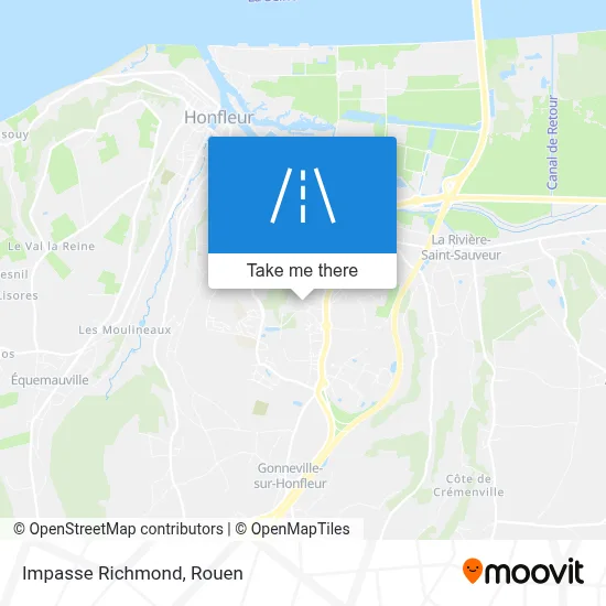Impasse Richmond map