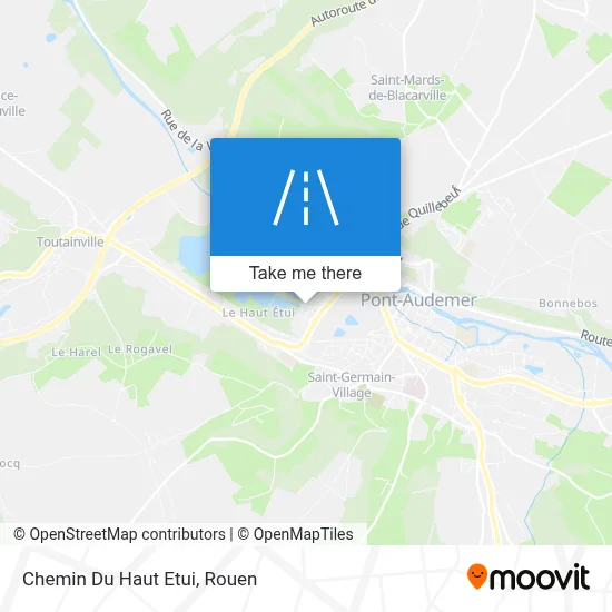 Chemin Du Haut Etui map