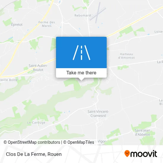 Clos De La Ferme map