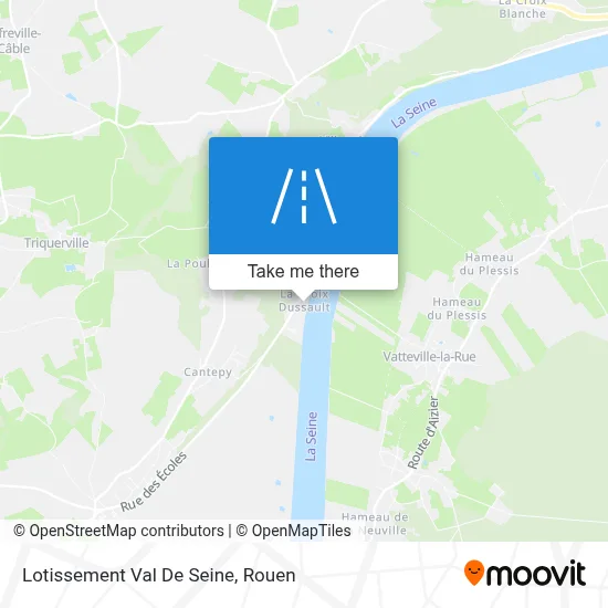 Lotissement Val De Seine map