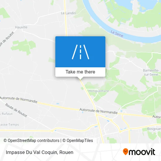 Impasse Du Val Coquin map